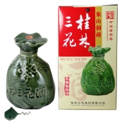 桂林三花酒52度高度白酒象山洞藏500ML米香型白酒礼盒装 1瓶装