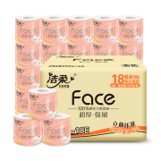 京东极速版：C&S 洁柔 Face系列 有芯卷纸 4层*105g*18卷