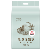 PLUS会员：柴火大院 黑龙江黑豆 1kg
