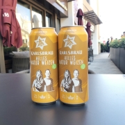 卡斯布鲁（KARLSBRÄU）小麦啤酒 500ml*24听整箱装 德国进口