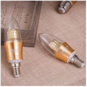 NVC Lighting 雷士照明 LED灯泡尖泡 9W E14小螺口 5只装