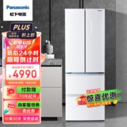 PLUS会员：Panasonic 松下 NR-D350TP-W 多门冰箱 350L 晶莹白