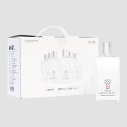 谷小酒 五粮精酿固态酿造 浓香型 42度 纯粮白酒 整箱（100ml*6瓶）