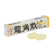 plus会员：龙角散 日本原装进口 草本喉糖 香檬味 10粒/条