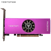 盈通（yeston）AMD RADEON RX 6400-4G D6 LP 6nm 台式电脑游戏显卡