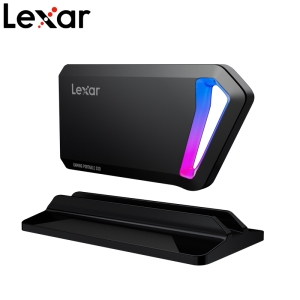 雷克沙（Lexar) 512GB Type-c SL660 BLAZE光速玩家游戏移动固态硬盘 USB3.2接口 2000MB/s RGB灯光 高档便携