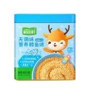 稻田村 无调味营养高蛋白肉绒 80g 罐装 鳕鱼肉松