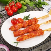 上鲜 白羽鸡 鸡软骨肉串 760g/袋 冷冻 圈养 出口日本级 骨肉相连烧烤鸡肉串鸡脆骨串 野餐食品烤串清真食品