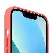 Apple iPhone 13 专用 MagSafe 硅胶保护壳 iPhone保护套 手机壳 - 柚粉色