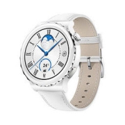HUAWEI 华为 WATCH GT 3 Pro 智能手表 43mm 白色真皮表带