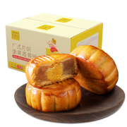 PLUS会员：京锦记 广式莲蓉蛋黄月饼 1000g