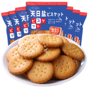 京东极速版: 日式小圆饼 海盐味 小圆饼 500g 12袋