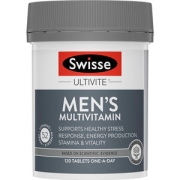 澳洲进口 Swisse 男士复合维生素片 120粒 减压提高抵抗力