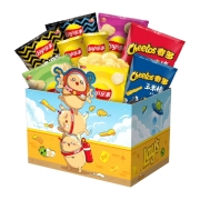 88VIP：Lay's 乐事 薯片零食礼盒 698g*4箱