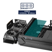 银欣（SilverStone）RVZ03小乌鸦3 ARGB版 HTPC机箱（支持ITX主板/长显卡/ATX电源/可编程RGB光效）