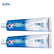 京东极速版:Crest 佳洁士 3D炫白系列冰极薄荷牙膏 90g*2件