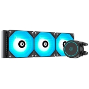 ID-COOLING AURAFLOW X 360 高效能12V神光同步RGB一体式水冷散热器 360冷排多平台扣具