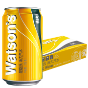 watsons 屈臣氏 汤力苏打汽水 330ml*24罐 整箱装 *2件