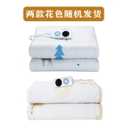 荣事达电热毯双人(长2米宽1.8米)除螨双温双控电褥子三档定时自动断电排潮除湿加大三人电毯子TT200X180-D