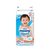 88VIP：moony 畅透系列 婴儿纸尿裤 XL46片*拍2件