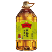 PLUS会员：金龙鱼 外婆乡小榨 食用油 巴蜀风味菜籽油5L 非转基因 压榨工艺 5L*1桶