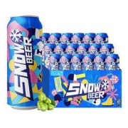 SNOWBEER 雪花 啤酒整箱特价批发snow beer新选500ml*18听新日期清爽饮品