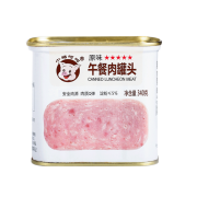 小猪呵呵 原味午餐肉 340g *5件
