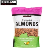 柯克兰 Kirkland 特色干烤大杏仁 1.13kg*4件