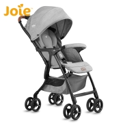 巧儿宜（JOIE）婴儿推车高景观可坐可躺轻便四轮万向儿童宝宝手推车飘逸精灵S1905月岩灰
