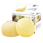 三只松鼠蒸蛋糕 520g/整箱原味蛋糕饼干手撕小面包口袋吐司 营养早餐生日糕点