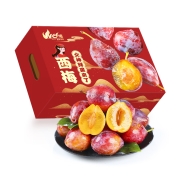 京鲜生 新疆法兰西西梅 1.5kg 礼盒装 单果15g起 *3件