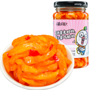 限地区、京东极速版：JI XIANG JU 吉香居 嘎嘣脆萝卜条 250g+凑单品