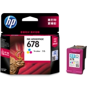 惠普（HP）678原装墨盒 适用hp 1018/2515/1518/4648/3515/2548/2648/3548/4518打印机 彩色墨盒