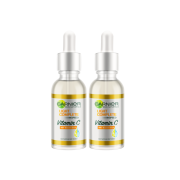 PLUS会员：GARNIER 卡尼尔 全效瞬白377美白淡斑精华 30ml*2瓶装
