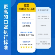 超亚哆啦A梦医用外科口罩100只一次性医疗口罩儿童时尚版可爱彩色