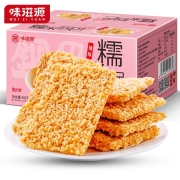 京东极速版: 味滋源 糯米锅巴 香辣味 500g/箱
