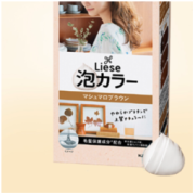 Kao 花王 liese prettia系列 泡沫染发剂 #棉花糖棕 1盒