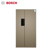博世（BOSCH） 608升 变频风冷无霜对开门冰箱 竖显 并联双循环（流沙金）以旧换新 BCD-608W(KAN92ENQTI)