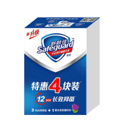 再补券、京东极速版：舒肤佳 家庭抑菌型香皂 纯白105g*3＋薰衣草105g*1