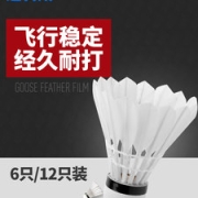迪科斯  耐打羽毛球 6只