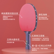 匹克（PEAK）五星级乒乓球拍横直比赛成品对拍套拍 含拍包乒乓球10只(5星横直）