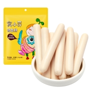 窝小芽鳕鱼肠香肠72%鳕鱼肉零食火腿肠儿童休闲零食肉肠80gx1袋