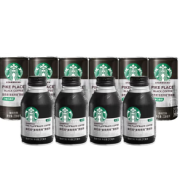 Starbucks 星巴克 派克市场 0糖0脂即饮黑咖啡组合 228ml*6罐+270ml*4瓶