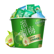 溜溜梅 蜜饯果干零食礼包 家庭分享桶460g