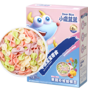 全链有机！小鹿蓝蓝 婴幼儿有机蝴蝶面 果蔬味 200g