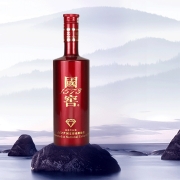 泸州老窖52度 国窖1573 宝石（国宝）红 浓香型白酒 500mL*2瓶 新老包装 随机发货