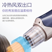 松下（Panasonic）电吹风机 家用 双侧矿物负离子 恒温护发 EH-WNE6C