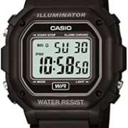 CASIO 卡西欧 Illuminator系 男士石英腕表 F-108WH-1ACF 到手123.66元