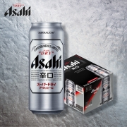 Asahi朝日啤酒（超爽生）11.2度 500ml*12听 整箱装中秋送礼