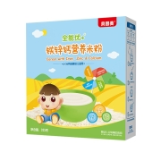 贝因美（Beingmate）婴儿米粉 宝宝辅食 铁锌钙营养米粉 全能优+辅食米糊（6-36月龄适用）325g
